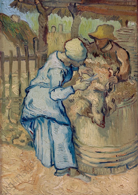Tondeurs par Van Gogh